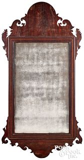 Large Chippendale mahogany mirror, ca. 1800