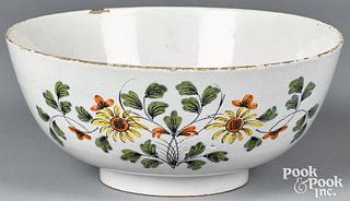 Delft Fazakerley bowl, mid 18th c.