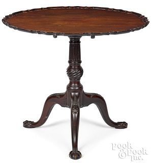 Chippendale carved mahogany tea table, ca. 1760