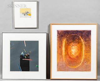 Three Framed 20th Century Prints: