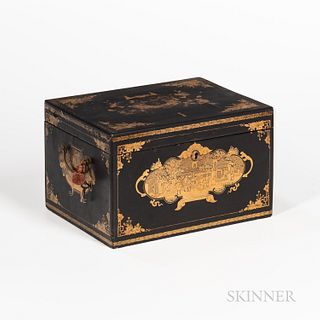 Export Lacquer Tea Box