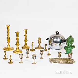 Group of Metal Decorative Items