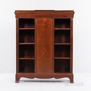 Stained Pine Bookcase