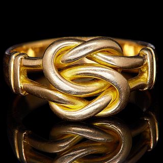 ANTIQUE TWISTED KNOT RING