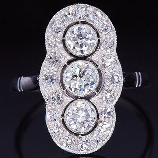 ART-DECO DIAMOND DRESS RING
