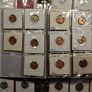 Large Collection of Mostly 20th Century U.S. Coins in Binders