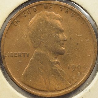Four Semi-key Lincoln Cents