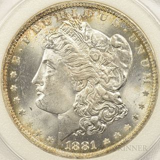 1881-O Morgan Dollar, MS-65