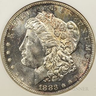 1883-S Morgan Dollar, MS-63