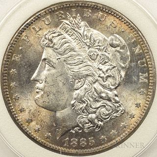 1885-S Morgan Dollar, MS-64