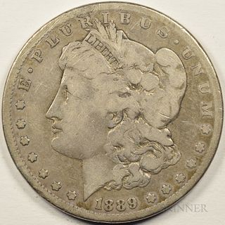 1889-CC Morgan Dollar and 1880-S Morgan Dollar