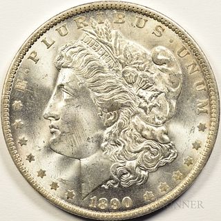 1890-O Morgan Dollar, MS-65