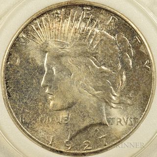 1927-S Peace Dollar, MS-64