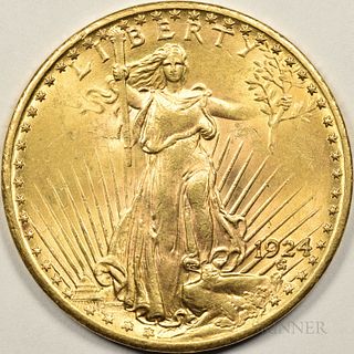 1924 St. Gaudens Double Eagle, MS-63