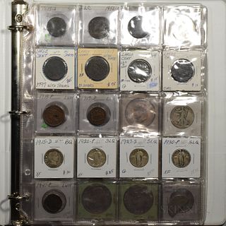 Binder of U.S. Coins