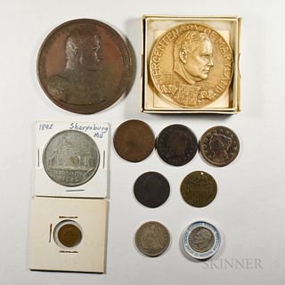 Group of U.S. Coins and Medals