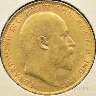 1910 Great Britain Sovereign