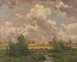 William Henry Holmes (American, 1846-1933) The Glory of the Clouds