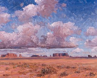 Malcolm Tervo (American, 1949-2014) Monument Valley