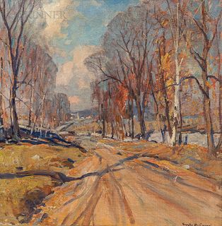 Emile Albert Gruppé (American, 1896-1978) The Road to the Village