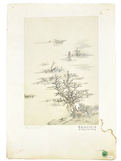 Chinese Painting of Landscape, ,Att.to Tsang LiNan