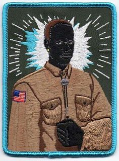 Kerry James Marshall "Scout Master" Rare Patch