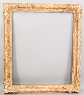 Early French Giltwood and Papier Mache Frame