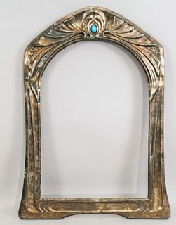 Art Nouveau Silver Plated Frame