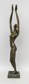Modernist Bronze Sculpture by Miro Musulin