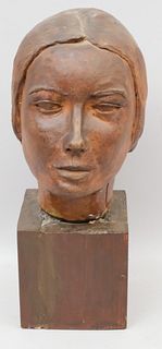 Artist Model of Female Head Sculpture