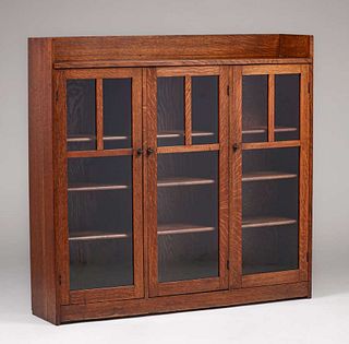 Limbert Three-Door Bookcase c1902-1905