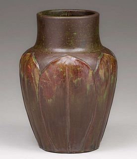 W.J. Walley Pottery Vase c1910