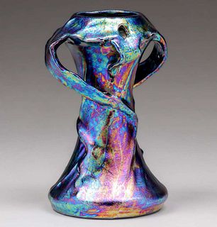 Heliosine - Austrian Art Nouveau Vase c1900s
