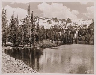 Stephen Willard Photo #3007 Eastern Sierra Lake c1950