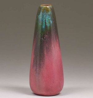 Early Fulper Vasekraft "First Fifteen" #11 Slender Ovoid Vase c1910