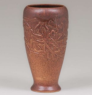 Rookwood Pottery #2590 Oak Leaves Vase 1925