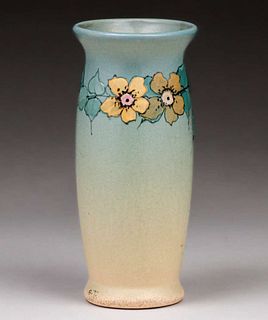 Weller Hudson Sarah Timberlake Floral Vase c1920s