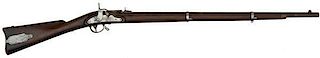 Iron Mounted Merrill Rifle ID'd to Wm. L. Lutzman, 1st IN Heavy Artillery 