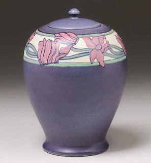 Rookwood Pottery Sallie Coyne Covered Vellum Vase 1920