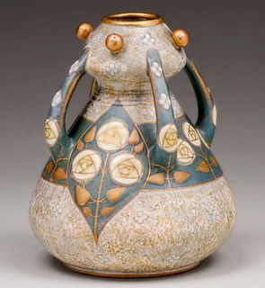 Paul Dachsel Amphora Four-Handled Vase c1905
