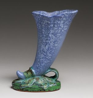 Weller Cornucopia Vase c1920s