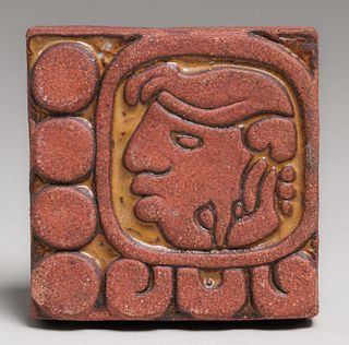 Batchelder - Los Angeles Mayan Tile c1920s