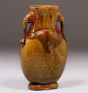 Chelsea Keramic Art Works Robertson Carved Vase