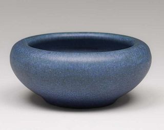 Rookwood Pottery Matte Blue Bowl 1907