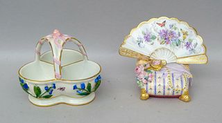 2 Pieces of Meissen Porcelain