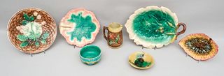 Lot of Majolica Dishes and Dinnerware.