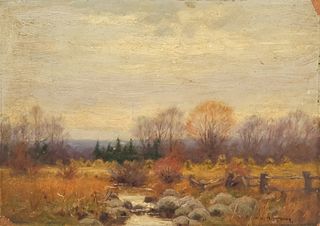 William Merritt Post, Autumn Landscape