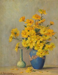 Joseph J. Hollenbeck, Still Life of Flowers