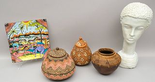 Group of African Decorative Objects