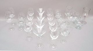 Group of Assorted Glass Stemware